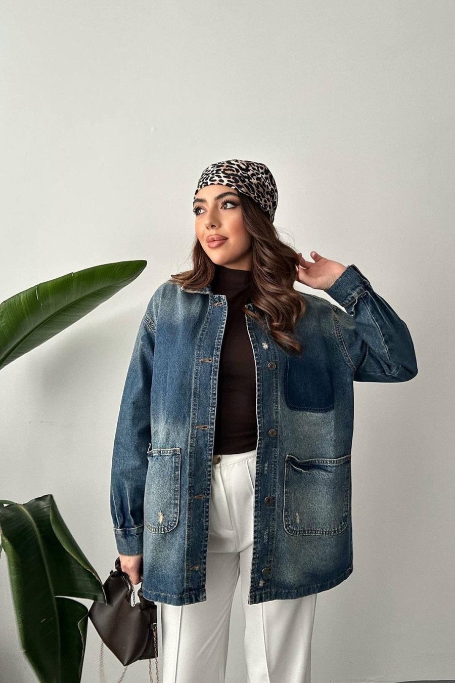Mavi Vintage Kot Ceket - Yeni Sezon