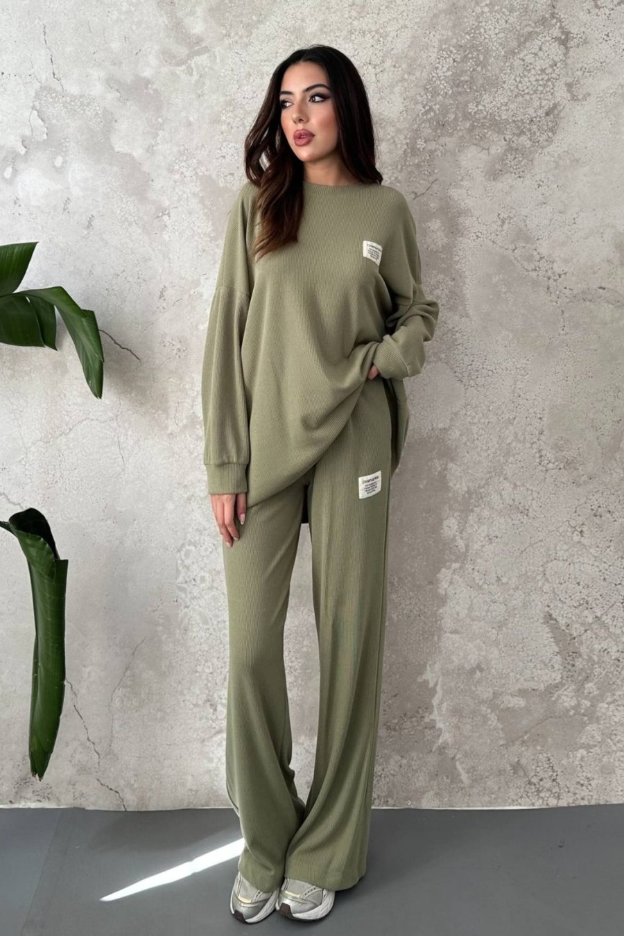 Mint Salaş Sweat Ve Pantolon - Yeni Sezon